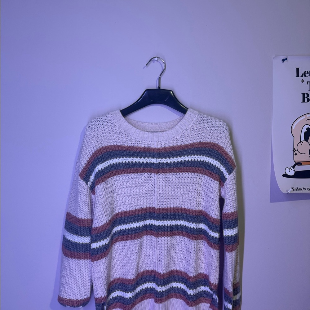 Arizona Jean Company Multicolor Striped Sweater